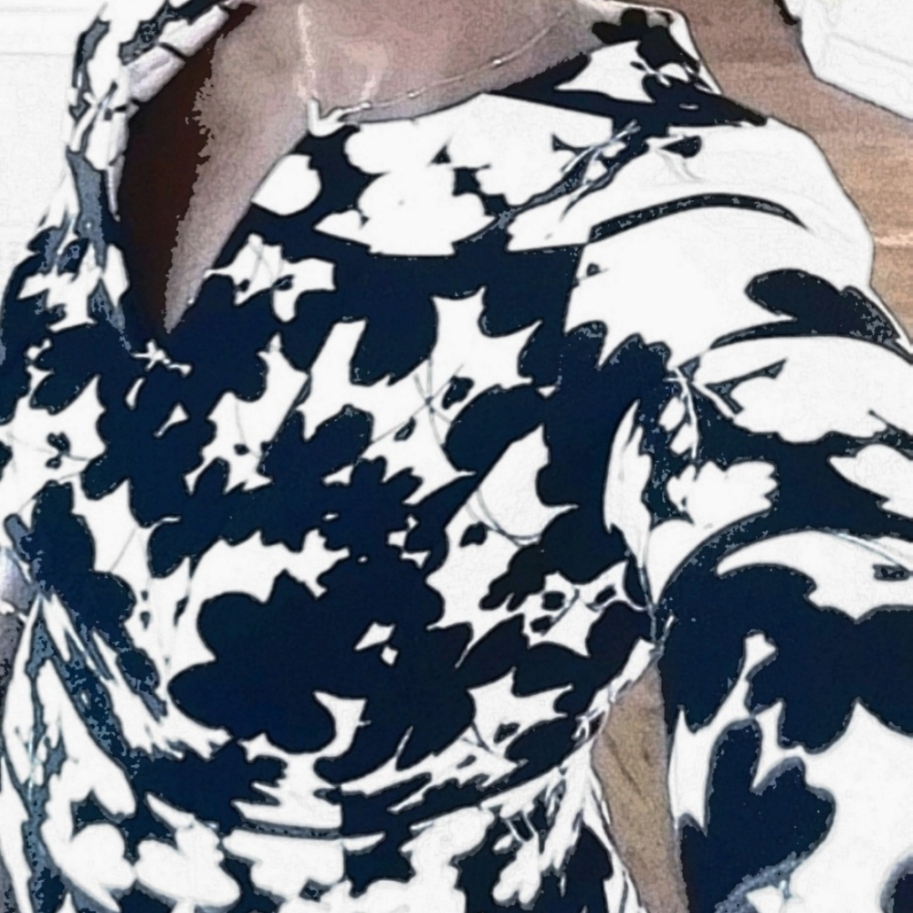 👗 Julian Taylor Floral Print Dress